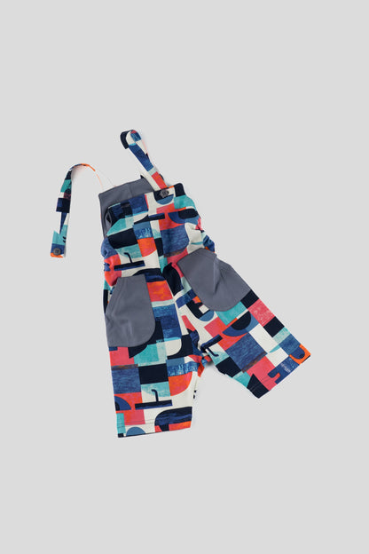 RAFTIKI® EVERFIT Dungarees CROPPED [VIRIDIAN]
