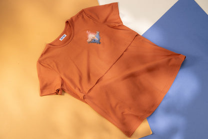 RAFTIKI® MATERNITY TOP [SUNSET]