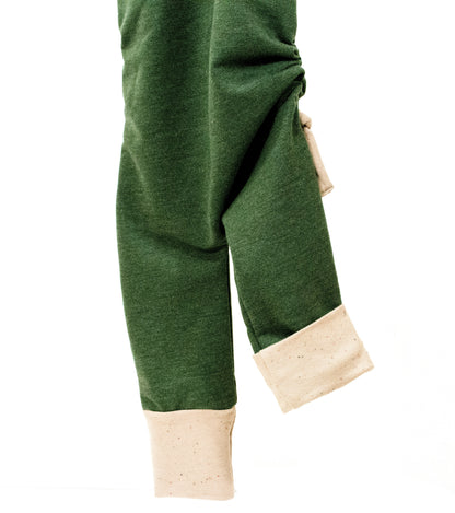 EVERFIT DUNGAREES.FOREST GREEN