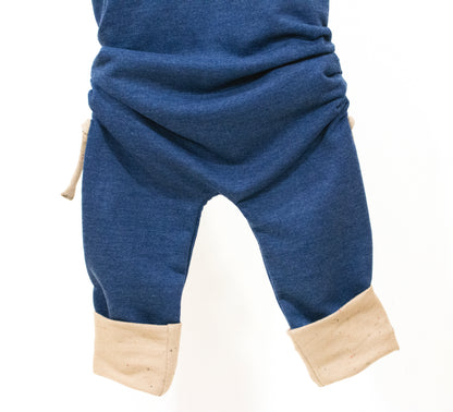 EVERFIT DUNGAREES.ROYAL BLUE