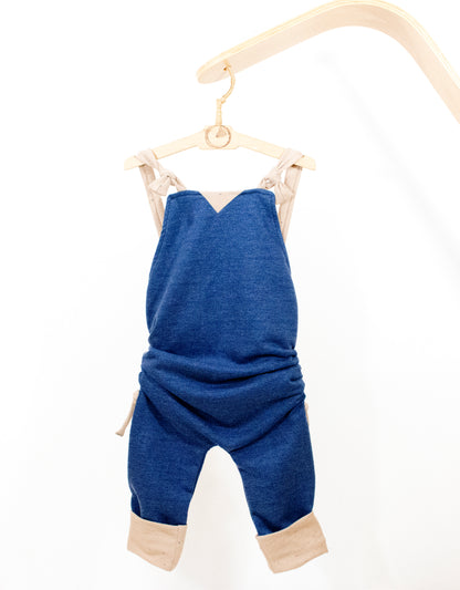 EVERFIT DUNGAREES.ROYAL BLUE