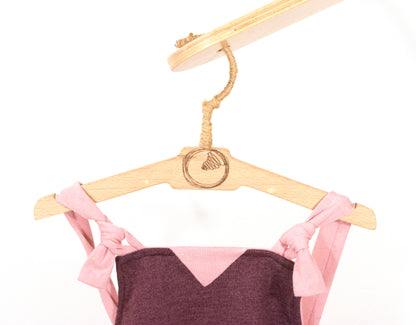 EVERFIT DUNGAREES.BURGUNDY