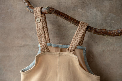 EVERFIT DUNGAREES.SAHARA