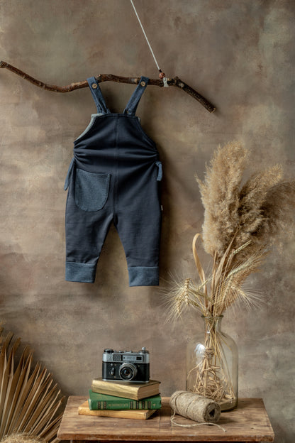 EVERFIT DUNGAREES.RAW ONYX