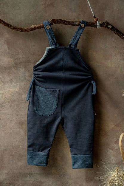 EVERFIT DUNGAREES.RAW ONYX
