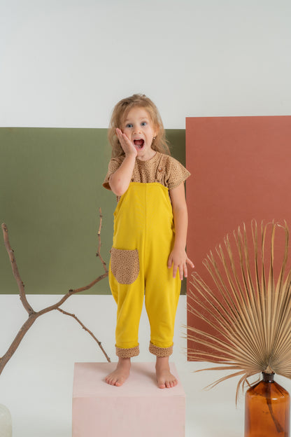 EVERFIT DUNGAREES.BUMBLEBEE