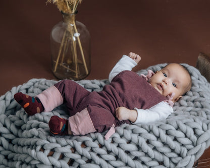 EVERFIT DUNGAREES.BURGUNDY