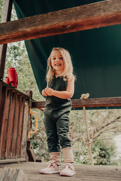 EVERFIT DUNGAREES.FOREST GREEN