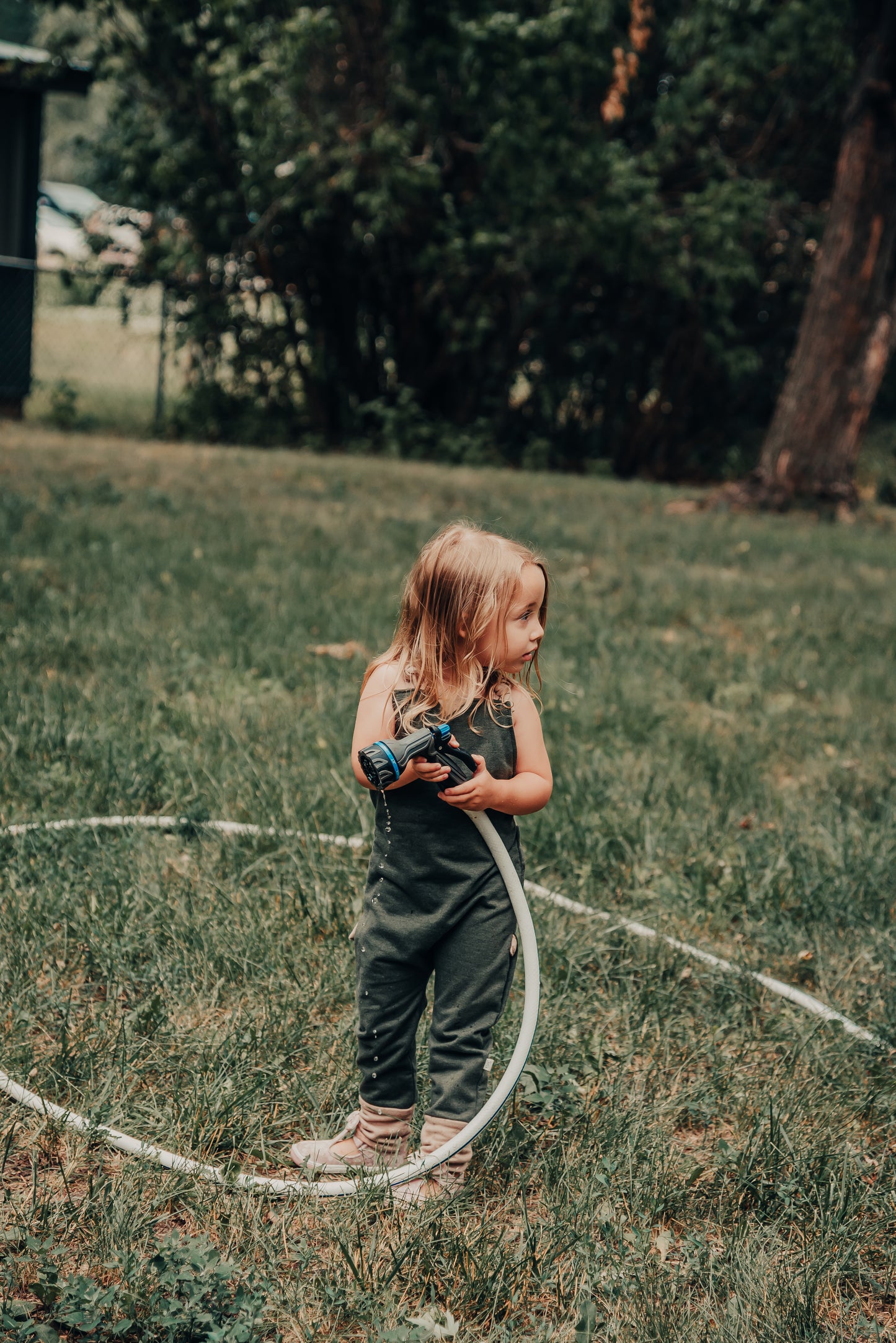 EVERFIT DUNGAREES.FOREST GREEN